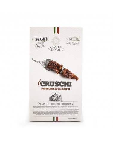 Cruschi - Peperoni secchi fritti 30gr - Masseria Mirogallo