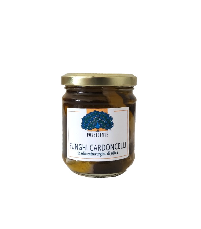 Funghi Cardoncelli in olio extravergine di oliva 185g - Prodotti in Basilicata