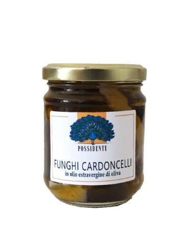 Funghi Cardoncelli in olio extravergine di oliva 185g - Prodotti in Basilicata